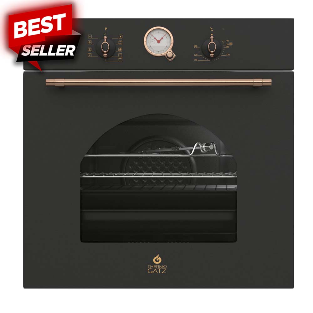 tgs 5522 bl rustic electric oven hlektrikos fournos thermogatz best seller
