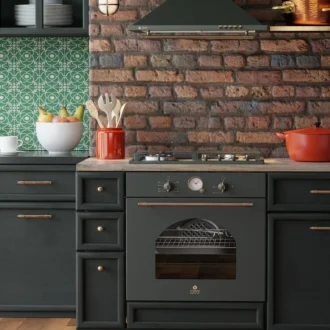 Απορροφητήρας επιτοίχιος TGS 950 BL RUSTIC