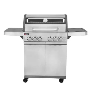 Ψησταριά υγραερίου GS GRILL VIEW 4+1+1 ΙΝΟΧ - 18kW