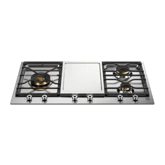 Εστία μικτή και γκριλ teppanyaki Bertazzoni PM36 3 0G X