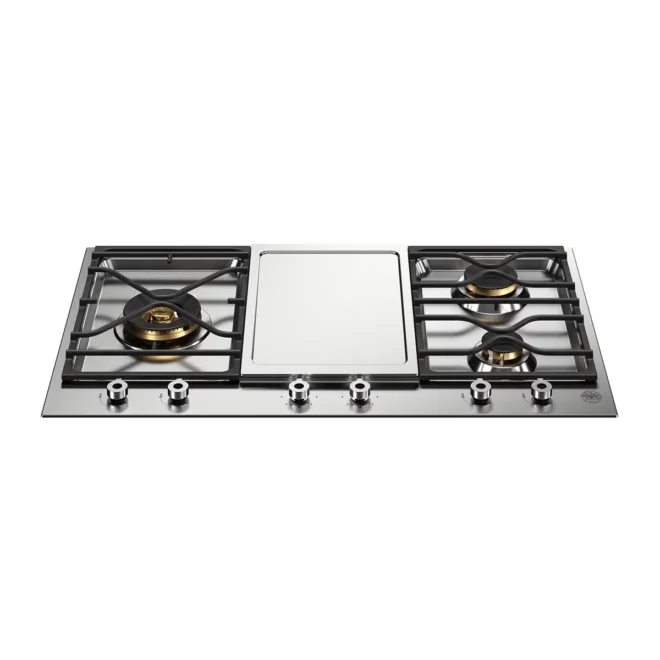 Εστία μικτή και γκριλ teppanyaki Bertazzoni PM36 3 0G X