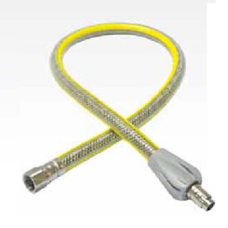Stainless Steel Flexible Gas Tube Socket Female 12