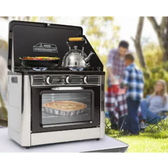 Κουζινάκι υγραερίου με φούρνο 25lt και 2 εστίες υγραερίου CS 02_2