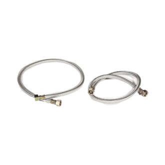 ΣΠΙΡΑΛ ΣΥΛΛΟΓΗΣ ΦΙΑΛΩΝ INOX - Με 2 ρακόρ 1/2” Αρσ. Αρ. (LPG)