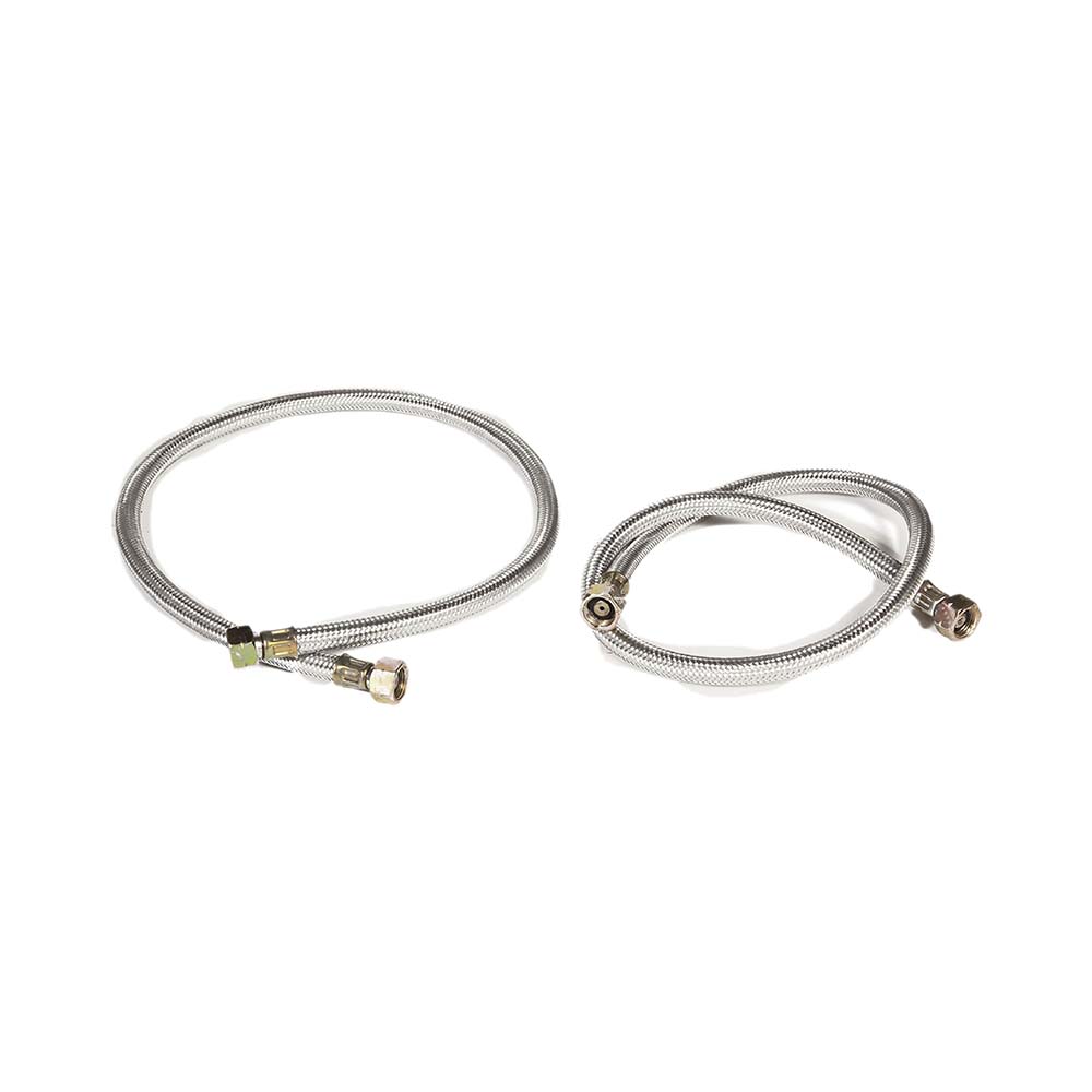 ΣΠΙΡΑΛ ΣΥΛΛΟΓΗΣ ΦΙΑΛΩΝ INOX - Με 2 ρακόρ 1/2” Αρσ. Αρ. (LPG)