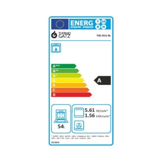 Φούρνος αερίου με αέρα και σούβλα TGS 5511 BL RUSTIC MULTIGAS