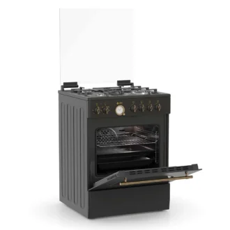 Ηλεκτρικός αερόθερμος φούρνος 60lt, με 6 τρόπους ψησίματος