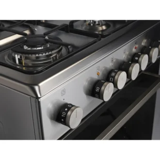 Κουζίνα μικτή φούρνος ηλεκτρικός 3 εστίες αερίου 1 ηλεκτρική La Germania FTR6 2C1 91 D W BLACK FRIDAY 5