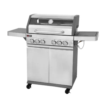 Ψησταριά υγραερίου GS GRILL VIEW 4+1+1 ΙΝΟΧ – 18kW