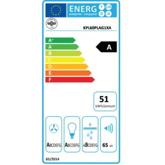 Απορροφητήρας επιτοίχιος La Germania KPL60PLAG1XA