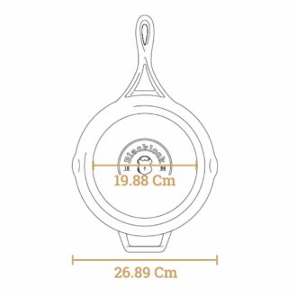 Μαντεμένιο Τηγάνι Blacklock 26.03εκ