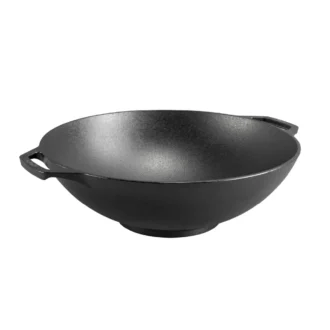 Μαντεμένιο wok 35.5εκ. / 6.8lt Lodge - L14W