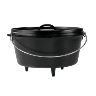 Μαντεμένια κατσαρόλα Dutch Oven για camping 7,57 lt Lodge - L12DCO3