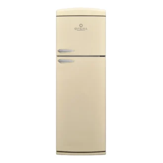 Ψυγείο δίπορτο Opera Italiana OFRMDP60C Moriccane Classic Crema Διαστάσεων 176X61ΕΚ.