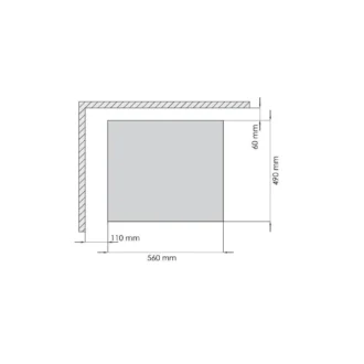 Εστία μικτή 2 εστίες αερίου 2 διπλή εστίες ηλεκτρικές TG LAMY 632 IX