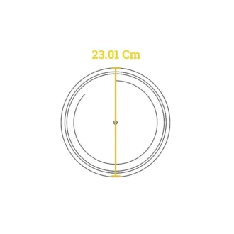 Μαντεμένια κόκκινη κατσαρόλα με εμαγιέ πορσελάνινη επίστρωση
