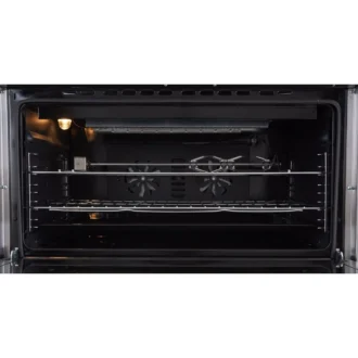 Κουζίνα αερίου φούρνος με αέρα γκριλ σούβλα 5 εστίες