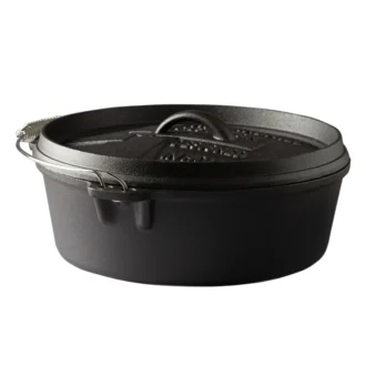 Μαντεμένια γάστρα Dutch oven με επίπεδο πάτο 5.9lt The Windmill - TWM031