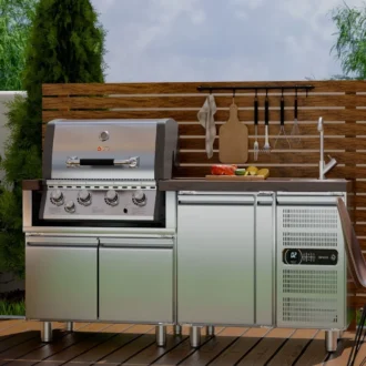 Ερμάριο INOX BBQ TGH B1 M61 Με Συρτάρια 3