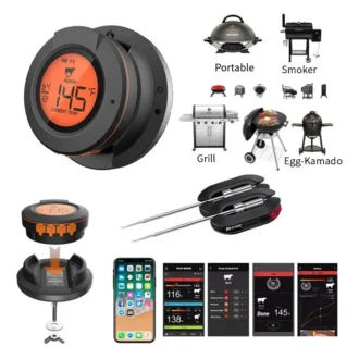 Ψηφιακό Θερμόμετρο Ψησταριάς AT