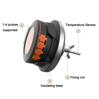 Ψηφιακό Θερμόμετρο Ψησταριάς AT