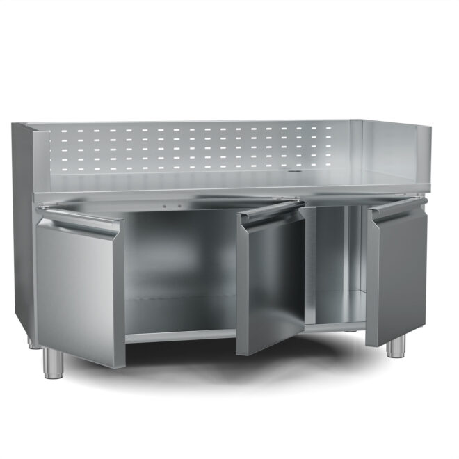 Ερμάριο INOX BBQ TGH-B1-B8B-G Με Πόρτες - Image 4