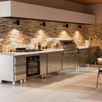 Ερμάριο INOX BBQ TGH-B1-B8B-G Με συρτάρια