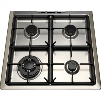 Κουζίνα αερίου φούρνος αερίου με αέρα γκριλ αερίου 4 εστίες αερίου La Germania AMN6 4C 81 C VI 6