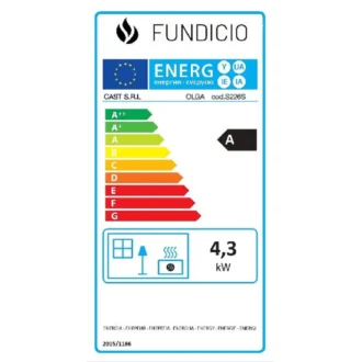 Μαντεμένια Ενεργειακή Σόμπα Olga 4
