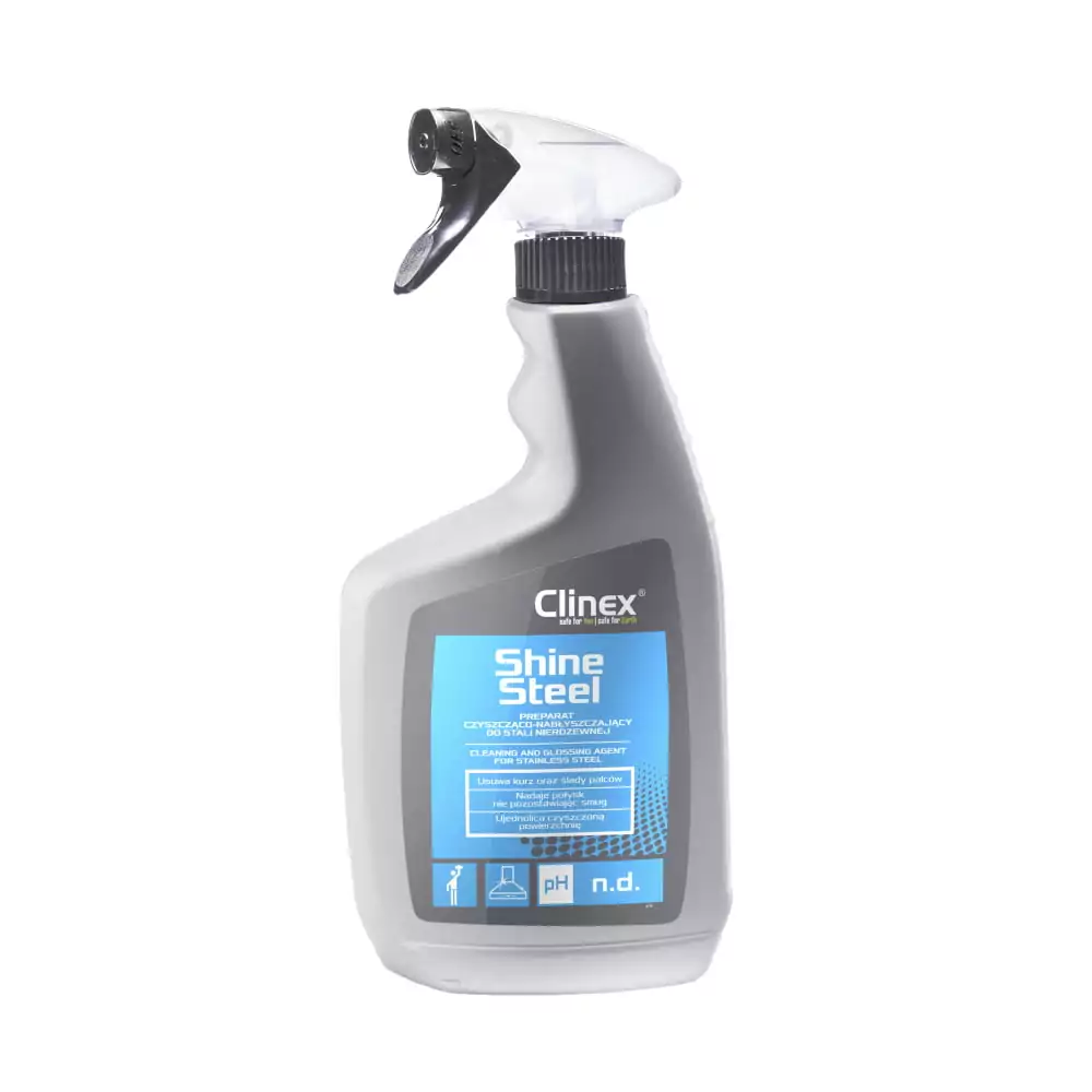 Clinex Shine Steel καθαριστικό-γυαλιστικό ανοξείδωτων επιφανειών 650ml