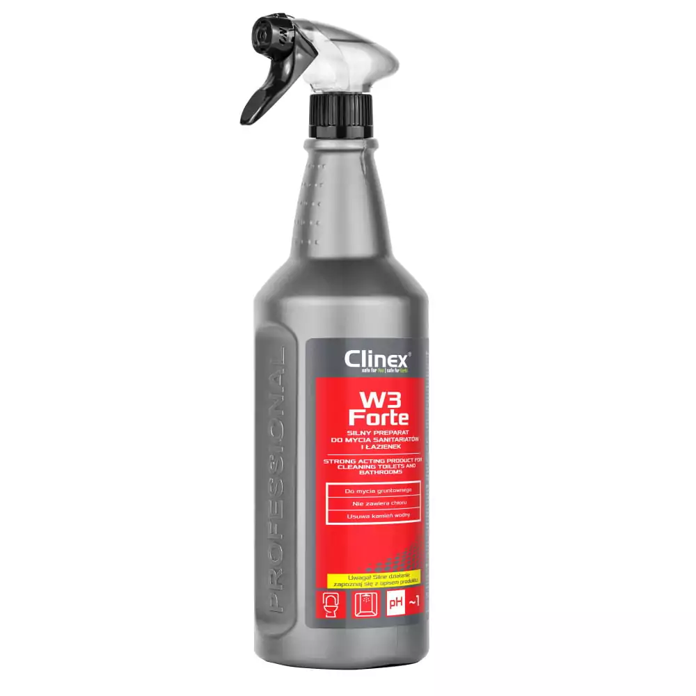 Clinex W3 Forte κατά των έντονων αλάτων μπάνιου 1lt