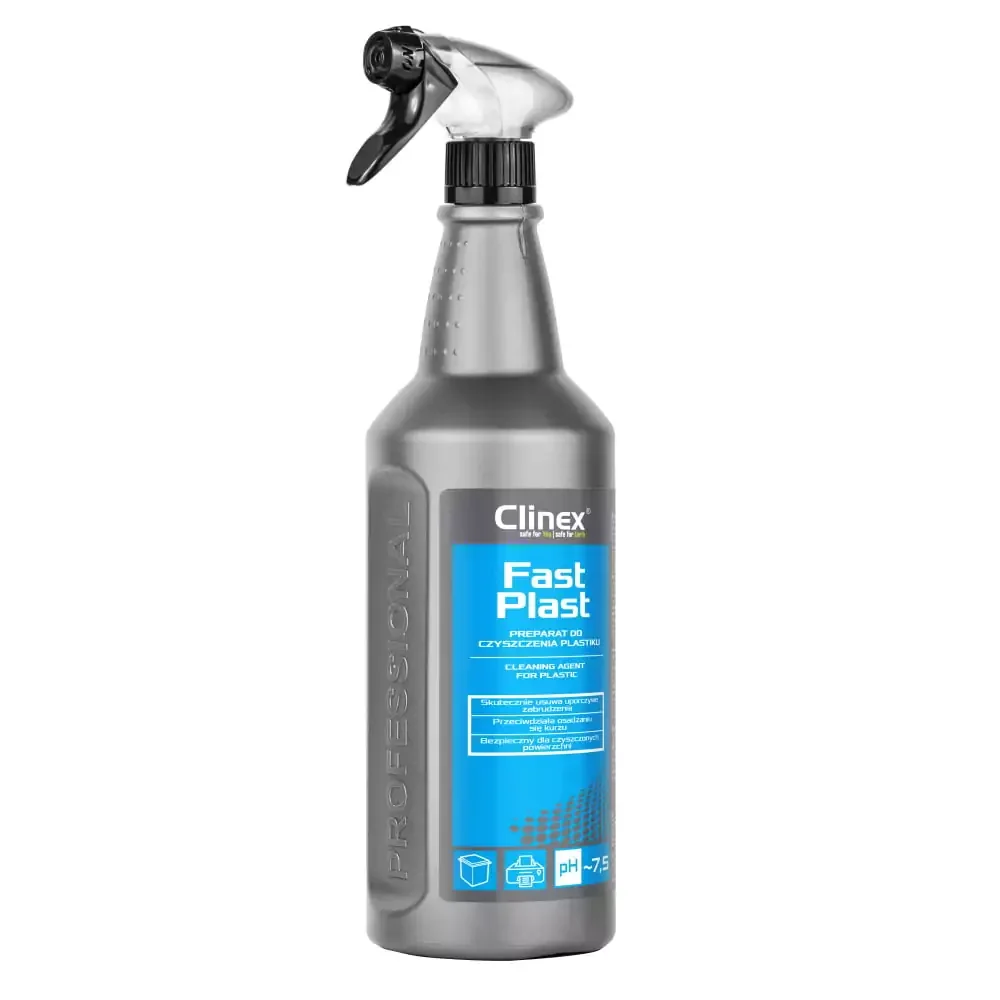 Clinex Fast Plast καθαριστικό πλαστικών επιφανειών 1lt