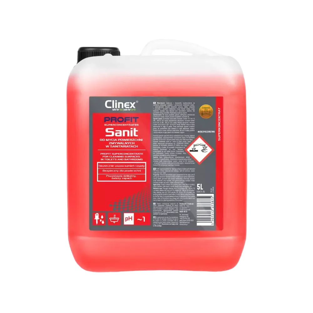 Clinex Profit Sanit επαγγελματικό καθαριστικό μπάνιου 5lt