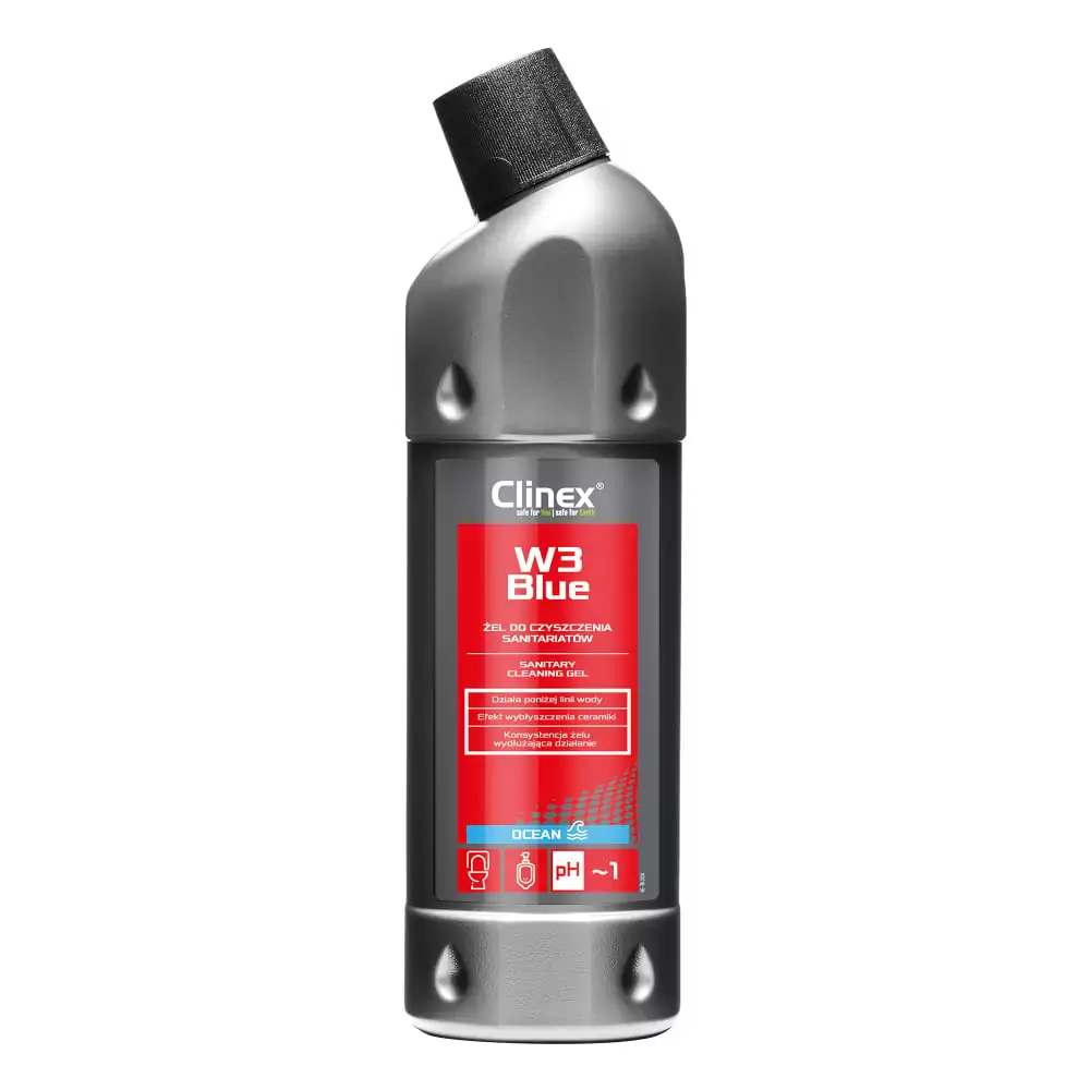Clinex W3 Blue τζελ για τον καθαρισμό χώρων υγιεινής 1lt