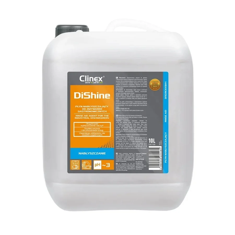 Clinex DiShine γυαλιστικό πλυντηρίου πιάτων 5lt