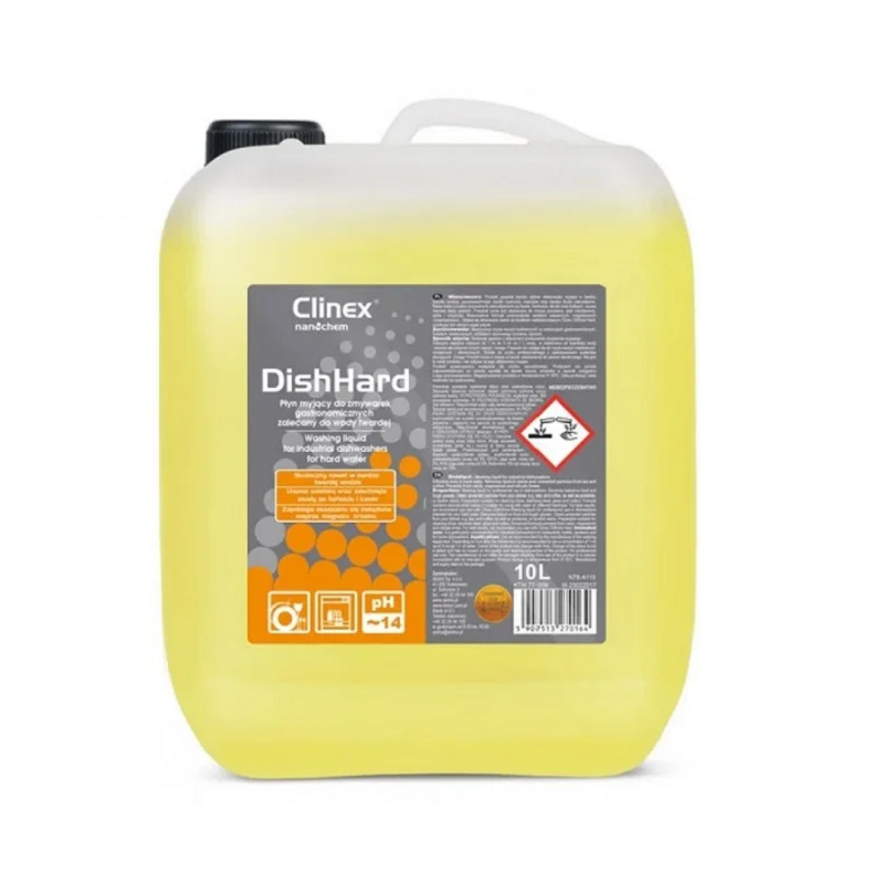 Clinex DishHard υγρό πλυντηρίου πιάτων για σκληρό νερό 10lt 2