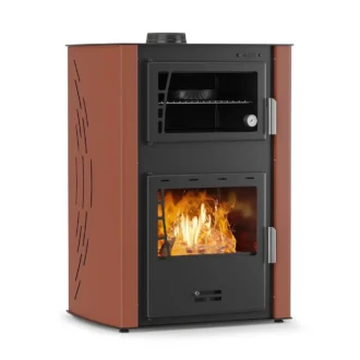 Σόμπα ξύλου υδραυλική με φούρνο GSW 35 OVEN1