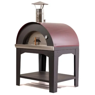 Φορητός Ξυλόφουρνος Κήπου με Βάση 4