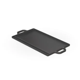 Μαντεμένια πλάκα ψησίματος διπλής όψεως Νο11 45.5x38x1.5