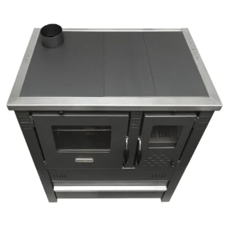 Σόμπα Ξύλου Κουζίνα Χαλύβδινη