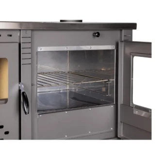 Σόμπα Ξύλου Κουζίνα Χαλύβδινη