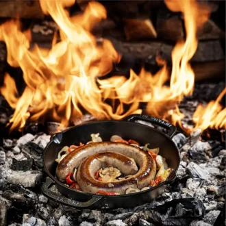 Μαντεμένιο τηγάνι με 2 λαβές 24cm The Windmill4