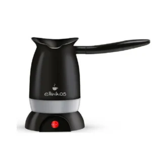 Life Ellinikos Ηλεκτρικό Μπρίκι 800W με Χωρητικότητα 400ml Μαύρο
