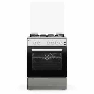 Κουζίνα αερίου φούρνος αερίου με αέρα 4 εστίες αερίου TGS 6021 IX Multigas
