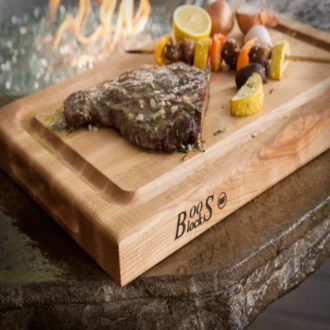 Δίσκος κοπής ξύλινος 46x31x4 εκ. 3