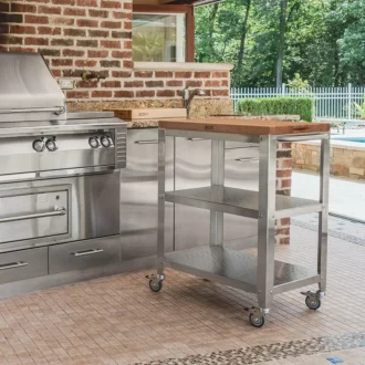 Καρότσι Κουζίνας Culinarte 76x51x4εκ. 4