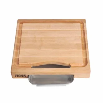 Ξύλινος Δίσκος Κοπής Maple Newton Prep Master 38x36x6εκ. 3
