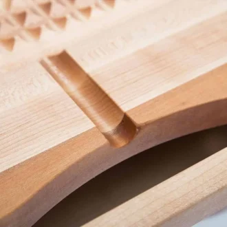 Ξύλινος Δίσκος Κοπής Pyramid 61x46x6εκ. Με Drip Pan 6