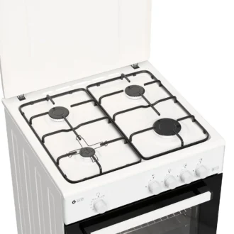 Κουζίνα αερίου φούρνος αερίου 4 εστίες αερίου TGS 161 WH