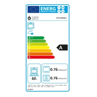Κουζίνα ηλεκτρική TGS CER600 S